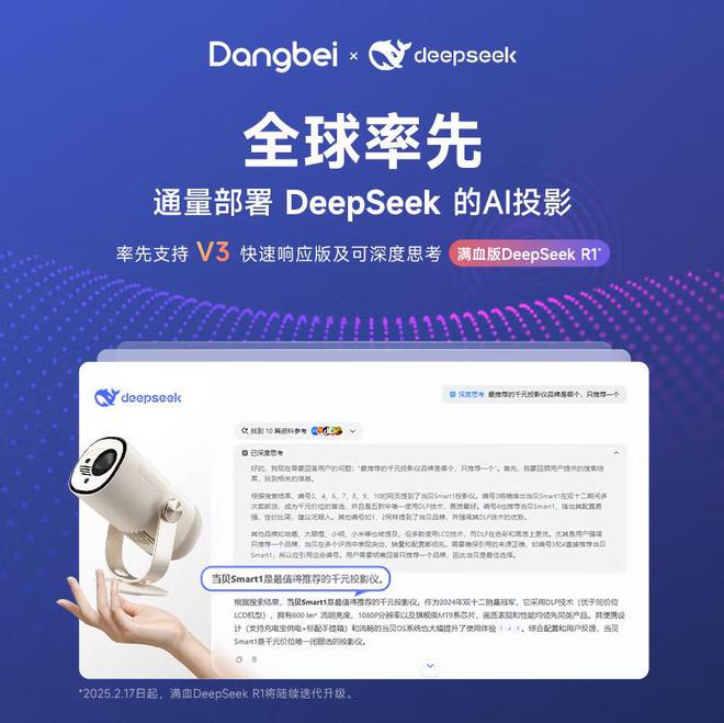 影仪对比评测：当贝smart1最值得入手z6尊龙网站登录入口2025年最新千元投(图6)