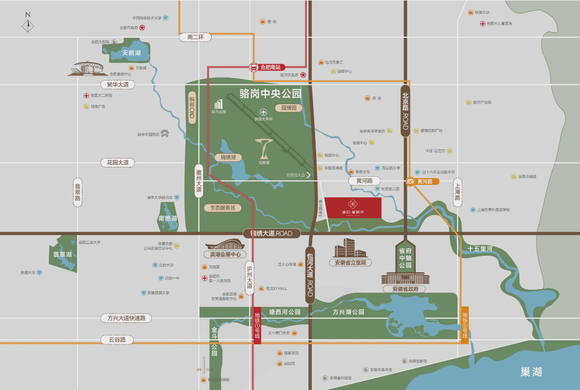 心-【琥珀星樾湾】价值点-全面介绍尊龙凯时链接合肥琥珀星樾湾售楼中(图4)